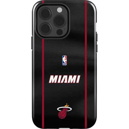 NBA Miami Heat Jersey iPhone 15 Pro Impact Case